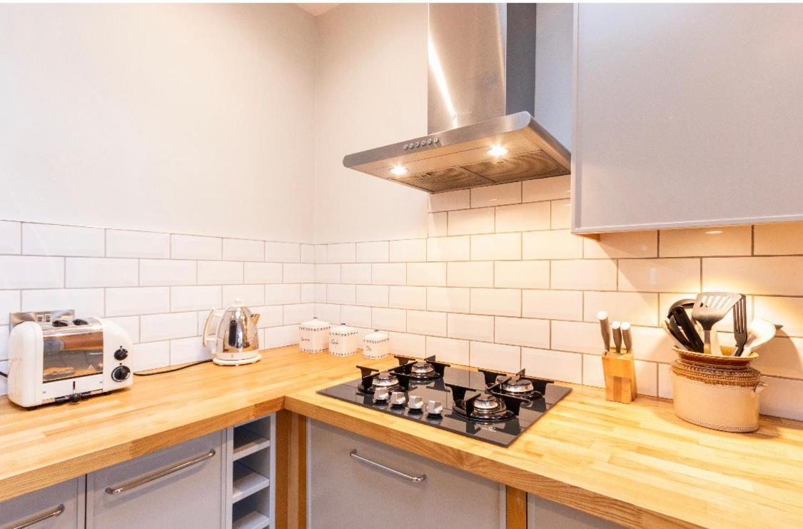 New Town Apartment With Castle View Edinburgh Dış mekan fotoğraf